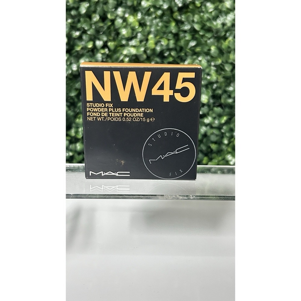 MAC Studio Fix Powder Plus Foundation Shade NW45 Full Size 15g Original Formula
